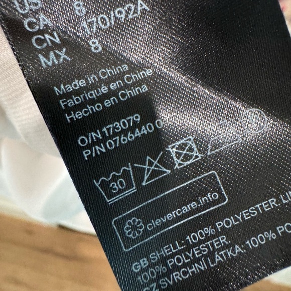 BNWT H&M Floral  Print sleeveless Dress size 8 STUNNING - Picture 8 of 9